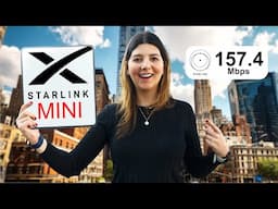 Testing Starlink Mini Throughout NYC (Disappointing Results!)