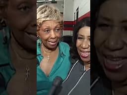 #CissyHouston and #ArethaFranklin Share a Moment of Love!