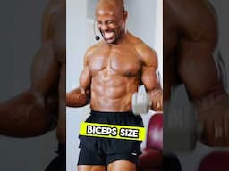 THE ONLY DUMBBELL EXERCISE FOR SIZE #biggerbiceps #bicepsworkforzize #dumbbellexercises #biceps