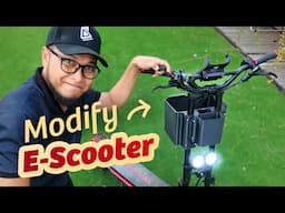 Smart tak saya modify e-scooter ni | Proses design 3D dan kos