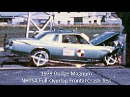 1975-1979 Dodge Magnum / Charger / Chrysler Cordoba NHTSA Full-Overlap Frontal Crash Test