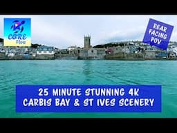 Stunning 25 Minute RPOV  Rowing Machine Scenery Carbis & St Ives