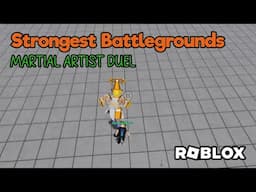 Coney Play Roblox Strongest Battlegrounds With Martial Artist Character