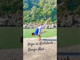 Yoga in Rishikesh .. #yoga  #shorts  #jaiyoga