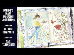 🌸Daphne’s Diary Magazine /8 NEW PAGES! / Junk Journal / Glue Book With Me / Junk Journal Ideas🌸