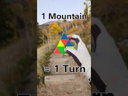 Pyraminx, 1 turn per MOUNTAIN