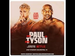 Mike Tyson Takes on Jake Paul in the Fight of the Century!