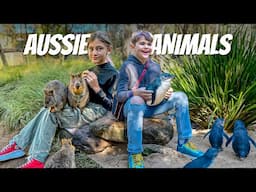 Our Kids Cared For Exotic Animals At This Australian Wildlife Center