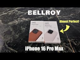 iPhone 16 Pro Max Bellroy Case Review : ALMOST Perfect!