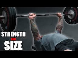 Upper Body Workout For STRENGTH & SIZE (How to build bench press & muscular upper body)