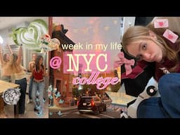 COLLEGE IN NYC: what it's actually like (study vlog, concerts, & mental breakdowns lol)