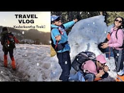 Kedarkantha Trek | March 2022 | Best Winter Trek | Sankri, Uttarakhand | #shrutivlogs