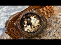 A restoration Rolex watch encrusted with 100 of the world's rarest diamonds is worth $1 million