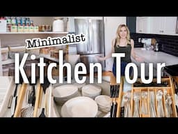 MINIMALIST KITCHEN TOUR || How I Organize My Minimal & Functional Kitchen