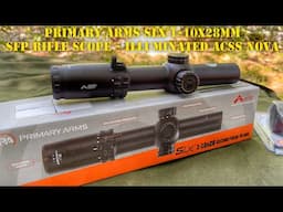 Primary Arms SLx 1-10x28mm SFP Rifle Scope - Illuminated ACSS Nova Overview