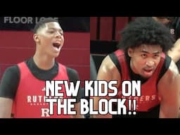 NEWS KIDS ON THE BLOCK‼️ DYLAN HARPER AND ACE BAILEY FACE OFF @ RUTGERS SCRIMMAGE! KNIGHTHOOD‼️