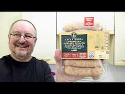 *NEW* Exceptional By Asda Parmesan, Roasted Tomato & Mozzarella Pork Sausages ~ Food Review