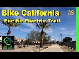 Sunny California bike ride along the Pacific Electric bike path.