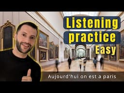 Easy French Listening Practice in Paris | Episode 2 Vlog Paris (FR/EN Subtitles)