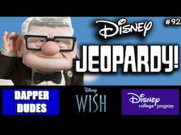 Disney Jeopardy • 26 Clue Trivia Game • Test Your Knowledge