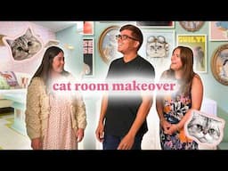 I Built a DREAM Cat Room for Two Lucky Felines