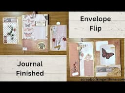 EASY ENVELOPE FLIP JOURNAL USING 6x8 paper pad