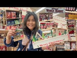 Advent Calendar and Christmas Shopping at World Market | Living in Los Angeles 🌸 @WorldMarket