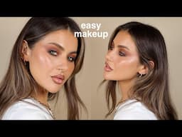 EASY MAKEUP TUTORIAL (that actually looks quite glam) | JAMIE GENEVIEVE