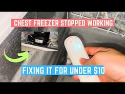 Hisense 5cuft Freezer Stopped Working? Let's Fix it for Under $10