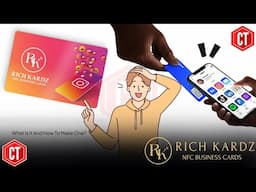 NFC Enabled Rich Kardz For Content Creator's & Business Man's | Creators Tank | Rich Kardz