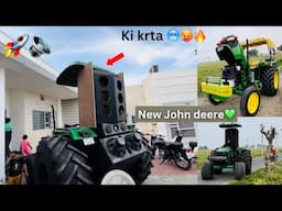 Kiva fitt kre Subwoofer🔊🥵/ New john deere 💚 Turbo ? 🚀