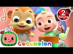 Pots n' Pans Band | CoComelon Animal Time | Animal Nursery Rhymes