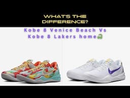 What's the difference? Kobe Protro 8 Venice beaches vs Kobe Protro Lakers home