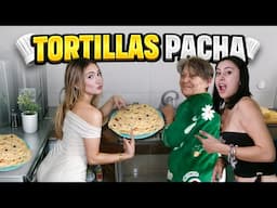 COCINAMOS TORTILLAS CON ABUE JM😍 | Hermanas JM