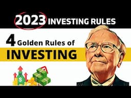 2023 MOST IMPORTANT INVESTING RULES BY WARREN BUFFET.