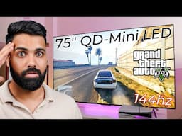 I Tested 75" 4K 144hz QD-Mini LED TV with IMAX Cinema Experience - TCL C755 Review 🔥