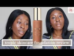 the most hydrating foundation you need this winter | tropic liquid radiance foundation | byalicexo