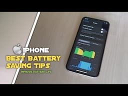 Iphone battery saving tips | iOS Battery Drain Problem on iPhones | 10 Tips