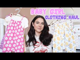 HUGE BABY GIRL CLOTHING HAUL !