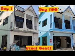 The FINAL COST of Renovating This House in Thailand