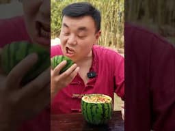 It’s all watermelon today!| TikTok Video|Eating Spicy Food and Funny Pranks| Funny