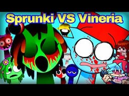 Friday Night Funkin' Sprunki HORROR Vineria VS BF & Jevin | Incredibox Sprunki (FNF Mod)