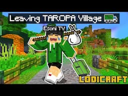 Esoni is LEAVING TAROPA VILLAGE in MINECRAFT (Tagalog)