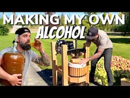 Making My Own Alcohol || How to Turn Apple Juice Into Cider