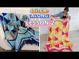 Joann Fall Stitch Along - Lesson 2: How To Join Your Triangles