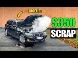 I bought (and repaired) the cheapest BMW E91 in the world.