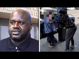 Evil Brute Punches 70-yr-old Woman, Then Big Shaq Appears & Does The Unthinkable!