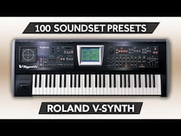 CINEMATICA V1 ♫ 100 Custom Sounds ► ROLAND V-SYNTH SERIES