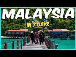 Malaysia Itinerary 7 Days | Malaysia Tour Guide | Complete Malaysia Tour Plan