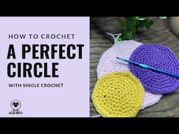 How to crochet the perfect circle with single crochet